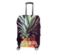 HETVBNS Beautiful Pineapple Luggage Cover, Elastic Luggage Protector Fits 19-32in Suitcases, Washable & Anti-Scratch Suitcase Cover for Men Women, style, M, Classic