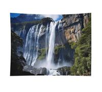 HETVBNS Beautiful Waterfall Tapestry Wall Hanging - 30"x40" Aesthetic Tapestries Soft Polyester Wall Art Decor Large Tapestry for Bedroom Living Room Dorm Backdrop, Hanging Kit Included