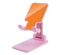 HETVBNS Beauty Burnt Orange Phone Stand for Desk - Adjustable & Foldable Tablet Stand Portable Cell Phone Stand Holder Compatible with 4-13" Smartphones, Tablets