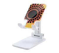 HETVBNS Bees and Sunflowers Phone Stand for Desk - Adjustable & Foldable Tablet Stand Portable Cell Phone Stand Holder Compatible with 4-13" Smartphones, Tablets