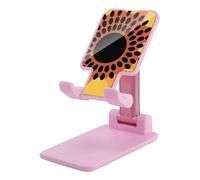 HETVBNS Bees and Sunflowers Phone Stand for Desk - Adjustable & Foldable Tablet Stand Portable Cell Phone Stand Holder Compatible with 4-13" Smartphones, Tablets