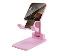 HETVBNS Black Horse Phone Stand for Desk - Adjustable & Foldable Tablet Stand Portable Cell Phone Stand Holder Compatible with 4-13" Smartphones, Tablets