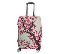 HETVBNS Blooming Cherry Tree Luggage Cover, Elastic Luggage Protector Fits 19-32in Suitcases, Washable & Anti-Scratch Suitcase Cover for Men Women, style, L, Classic
