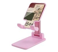 HETVBNS Boho Abstract Floral Phone Stand for Desk - Adjustable & Foldable Tablet Stand Portable Cell Phone Stand Holder Compatible with 4-13" Smartphones, Tablets