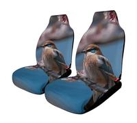 HETVBNS - Breathable Car Seat Cover with Elastic Band Edge Car Seat Cover Auto Interior Accessories for SUV Sedan Van Truck 2 Pack