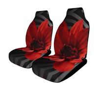 HETVBNS - Breathable Car Seat Cover with Elastic Band Edge Car Seat Cover Interior Accessories for SUV Sedan Van Truck 2 Pack