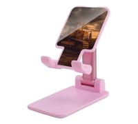 HETVBNS Bulldozer Evening Phone Stand for Desk - Adjustable & Foldable Tablet Stand Portable Cell Phone Stand Holder Compatible with 4-13" Smartphones, Tablets