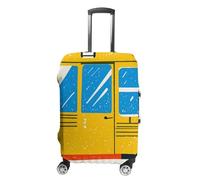 HETVBNS Car Print Luggage Cover, Elastic Luggage Protector Fits 19-32in Suitcases, Washable & Anti-Scratch Suitcase Cover for Men Women, style, XL, Classic