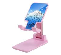 HETVBNS Cartoon Moutain Phone Stand for Desk - Adjustable & Foldable Tablet Stand Portable Cell Phone Stand Holder Compatible with 4-13" Smartphones, Tablets