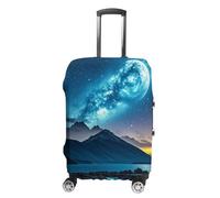 HETVBNS Celestial Night Sky Luggage Cover, Elastic Luggage Protector Fits 19-32in Suitcases, Washable & Anti-Scratch Suitcase Cover for Men Women, style, XL, Classic