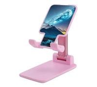 HETVBNS Celestial Night Sky Phone Stand for Desk - Adjustable & Foldable Tablet Stand Portable Cell Phone Stand Holder Compatible with 4-13" Smartphones, Tablets
