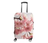 HETVBNS Cherry Blossom Luggage Cover, Elastic Luggage Protector Fits 19-32in Suitcases, Washable & Anti-Scratch Suitcase Cover for Men Women, style, Small, Classic
