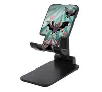 HETVBNS Clown Vampire Bat Phone Stand for Desk - Adjustable & Foldable Tablet Stand Portable Cell Phone Stand Holder Compatible with 4-13" Smartphones, Tablets