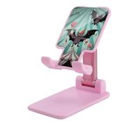 HETVBNS Clown Vampire Bat Phone Stand for Desk - Adjustable & Foldable Tablet Stand Portable Cell Phone Stand Holder Compatible with 4-13" Smartphones, Tablets