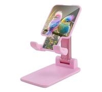 HETVBNS Colorful Little Bird Phone Stand for Desk - Adjustable & Foldable Tablet Stand Portable Cell Phone Stand Holder Compatible with 4-13" Smartphones, Tablets