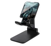 HETVBNS Cool Dragon Phone Stand for Desk - Adjustable & Foldable Tablet Stand Portable Cell Phone Stand Holder Compatible with 4-13" Smartphones, Tablets