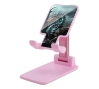 HETVBNS Cool Dragon Phone Stand for Desk - Adjustable & Foldable Tablet Stand Portable Cell Phone Stand Holder Compatible with 4-13" Smartphones, Tablets