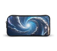 HETVBNS Cosmic Galaxy Pencil Case Large Capacity Zipper Pouch, Durable Pencil Box Organizer, Portable Small Cosmetic Bag for Office, Travel