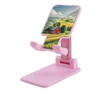 HETVBNS Country Farm Phone Stand for Desk - Adjustable & Foldable Tablet Stand Portable Cell Phone Stand Holder Compatible with 4-13" Smartphones, Tablets