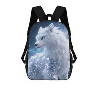 HETVBNS Crystal_creature Backpack for Women Men, Durable 600D Polyester Bookbag with Large Capacity, Lightweight 17 Inch Laptop Backpack Minimalism Casual Daypack for Work, Travel