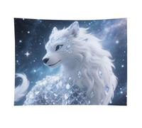 HETVBNS Crystal_creature Tapestry Wall Hanging - 30"x40" Aesthetic Tapestries Soft Polyester Wall Art Decor Large Tapestry for Bedroom Living Room Dorm Backdrop, Hanging Kit Included