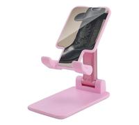 HETVBNS Cute Cowboy Black Hat Western Boots Phone Stand for Desk - Adjustable & Foldable Tablet Stand Portable Cell Phone Stand Holder Compatible with 4-13" Smartphones, Tablets