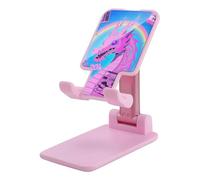 HETVBNS Cute Dragon Print Phone Stand for Desk - Adjustable & Foldable Tablet Stand Portable Cell Phone Stand Holder Compatible with 4-13" Smartphones, Tablets