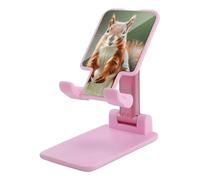 HETVBNS Cute Squirrels Phone Stand for Desk - Adjustable & Foldable Tablet Stand Portable Cell Phone Stand Holder Compatible with 4-13" Smartphones, Tablets