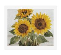 HETVBNS DIY Digital Painting by Numbers Kit for Adults Beginners - Alluring Sunflowers Summer Paint by Numbers Kits, DIY Acrylic Painting on Canvas for Home Decor 60x75cm
