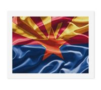 HETVBNS DIY Digital Painting by Numbers Kit for Adults Beginners - Arizona Flag Standard Paint by Numbers Kits, DIY Acrylic Painting on Canvas for Home Decor 30x40cm