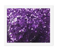 HETVBNS DIY Digital Painting by Numbers Kit for Adults Beginners - Beautiful Purple Glitter Paint by Numbers Kits, DIY Acrylic Painting on Canvas for Home Decor 60x75cm