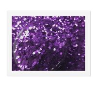 HETVBNS DIY Digital Painting by Numbers Kit for Adults Beginners - Beautiful Purple Glitter Paint by Numbers Kits, DIY Acrylic Painting on Canvas for Home Decor 30x40cm