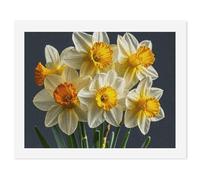 HETVBNS DIY Digital Painting by Numbers Kit for Adults Beginners - Bouquet of Daffodils Paint by Numbers Kits, DIY Acrylic Painting on Canvas for Home Decor 50x65cm