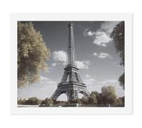 HETVBNS DIY Digital Painting by Numbers Kit for Adults Beginners - Eiffel Tower Paint by Numbers Kits, DIY Acrylic Painting on Canvas for Home Decor 60x75cm