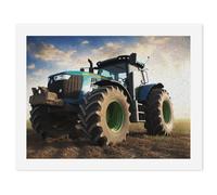 HETVBNS DIY Digital Painting by Numbers Kit for Adults Beginners - Farm Tractor Paint by Numbers Kits, DIY Acrylic Painting on Canvas for Home Decor 30x40cm