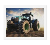 HETVBNS DIY Digital Painting by Numbers Kit for Adults Beginners - Farm Tractor Paint by Numbers Kits, DIY Acrylic Painting on Canvas for Home Decor 50x65cm