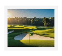 HETVBNS DIY Digital Painting by Numbers Kit for Adults Beginners - Green Golf Course Paint by Numbers Kits, DIY Acrylic Painting on Canvas for Home Decor 60x75cm