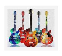 HETVBNS DIY Digital Painting by Numbers Kit for Adults Beginners - Guitars Paint by Numbers Kits, DIY Acrylic Painting on Canvas for Home Decor 40x50cm
