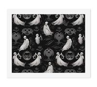 HETVBNS DIY Digital Painting by Numbers Kit for Adults Beginners - Halloween Goth Paint by Numbers Kits, DIY Acrylic Painting on Canvas for Home Decor 40x50cm