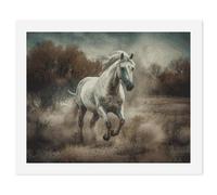 HETVBNS DIY Digital Painting by Numbers Kit for Adults Beginners - Horse Running in Field Paint by Numbers Kits, DIY Acrylic Painting on Canvas for Home Decor 60x75cm