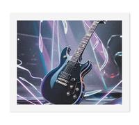 HETVBNS DIY Digital Painting by Numbers Kit for Adults Beginners - Magic Electric Guitar Music Paint by Numbers Kits, DIY Acrylic Painting on Canvas for Home Decor 40x50cm