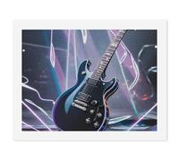 HETVBNS DIY Digital Painting by Numbers Kit for Adults Beginners - Magic Electric Guitar Music Paint by Numbers Kits, DIY Acrylic Painting on Canvas for Home Decor 30x40cm