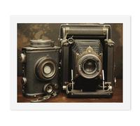 HETVBNS DIY Digital Painting by Numbers Kit for Adults Beginners - Old Camera Paint by Numbers Kits, DIY Acrylic Painting on Canvas for Home Decor 30x40cm