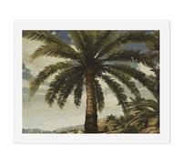 HETVBNS DIY Digital Painting by Numbers Kit for Adults Beginners - Palm Tree Tropical Paint by Numbers Kits, DIY Acrylic Painting on Canvas for Home Decor 30x40cm