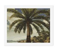 HETVBNS DIY Digital Painting by Numbers Kit for Adults Beginners - Palm Tree Tropical Paint by Numbers Kits, DIY Acrylic Painting on Canvas for Home Decor 60x75cm