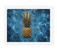 HETVBNS DIY Digital Painting by Numbers Kit for Adults Beginners - Pineapple in The Pool Paint by Numbers Kits, DIY Acrylic Painting on Canvas for Home Decor 50x65cm