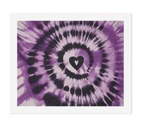 HETVBNS DIY Digital Painting by Numbers Kit for Adults Beginners - Purple Tie Dye Paint by Numbers Kits, DIY Acrylic Painting on Canvas for Home Decor 60x75cm