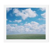 HETVBNS DIY Digital Painting by Numbers Kit for Adults Beginners - White Clouds Sky Paint by Numbers Kits, DIY Acrylic Painting on Canvas for Home Decor 60x75cm