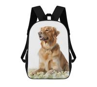 HETVBNS Dog Backpack for Women Men, Durable 600D Polyester Bookbag with Large Capacity, Lightweight 17 Inch Laptop Backpack Minimalism Casual Daypack for Work, Travel
