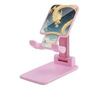 HETVBNS Dragon Rainbow Bridge Phone Stand for Desk - Adjustable & Foldable Tablet Stand Portable Cell Phone Stand Holder Compatible with 4-13" Smartphones, Tablets